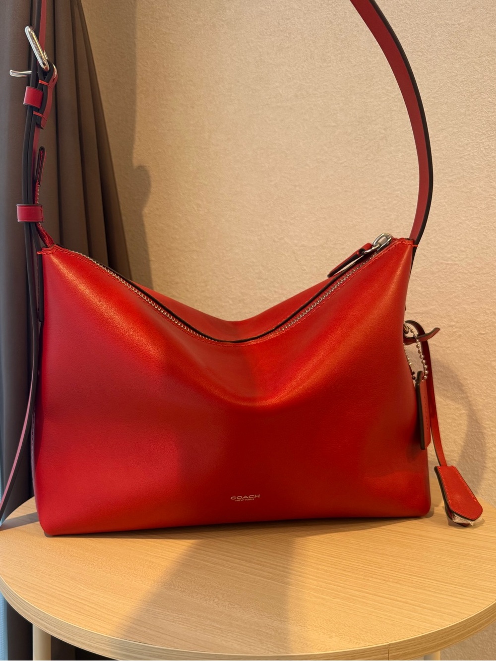 Coach Mott Messenger 33 Red